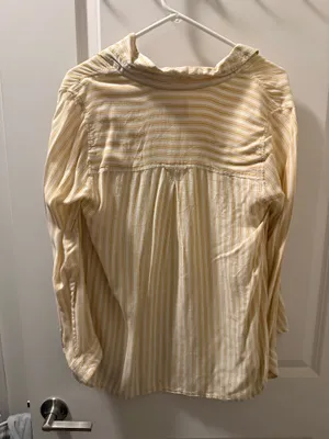 Striped American Eagle Button Down Shirt  thumbnail 2