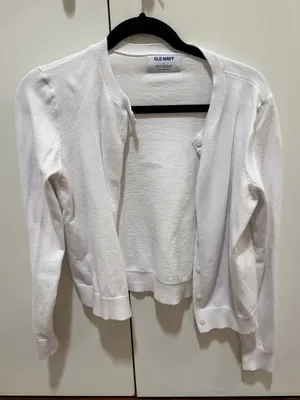 Old Navy White Cardigan Sweater thumbnail 2
