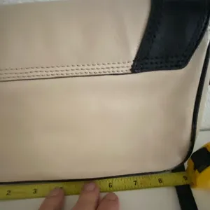 Kate Spade crossbody bag, black, and taupe thumbnail 6