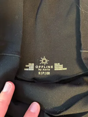 OFFLINE by Aerie Flare Leggings Crossover thumbnail 2