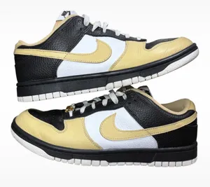 🌟 Custom Nike Dunk Low Unlocked "By You" Gold Hardware Women 10 | Men 8 thumbnail 3