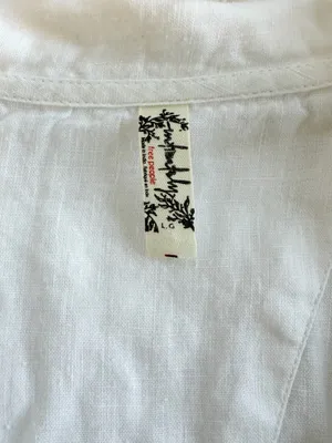 Intimately by Free People Linen Button Down Shirt with Mother of Pearl Buttons thumbnail 3