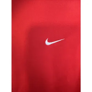 Nike The Athletic Dept Women's Large Red Full Zip Track Jacket White Piping thumbnail 5