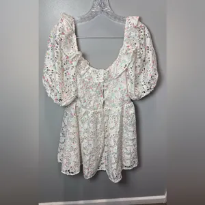 For Love and Lemons‎ Women's Magnolia Mini Dress Size Large thumbnail 4