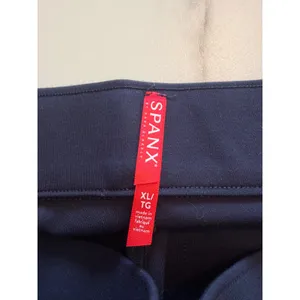 Spanx The Perfect Pant Navy Blue Slim Ankle‎ Ponte Pants XL High Rise Pull On thumbnail 6