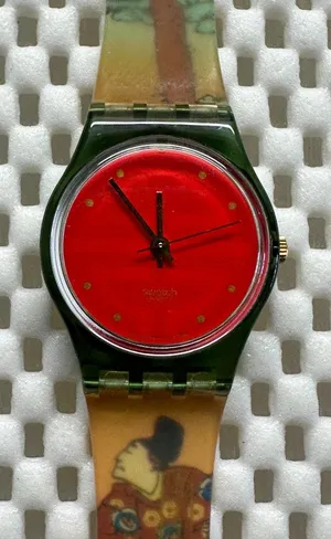 Swatch Watch Geisha LG109 Vintage 1993 thumbnail 1