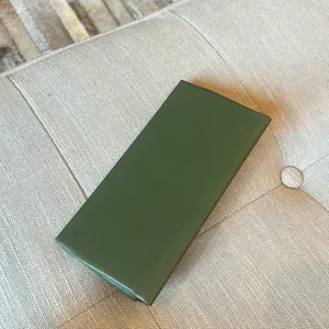 Longchamp‎ Olive Fold Over Eye Glass Case thumbnail 5