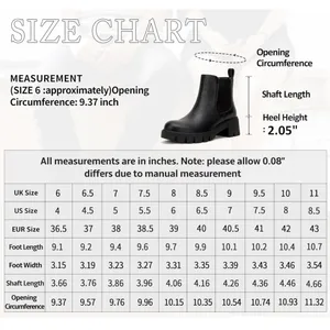 New Sz 9 Vepose 9607 Chelsea Ankle Boots Pull-On Booties for Women thumbnail 13