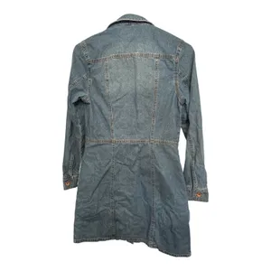 Frye Light Wash Blue Denim Dress thumbnail 2