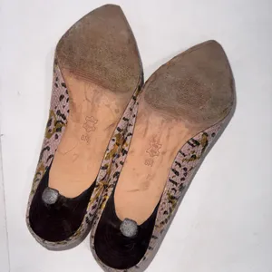 Michael‎ Kors Heels Snake Skin Leather 2" Kitten Heels MK Logo Chain Women's 8M thumbnail 14
