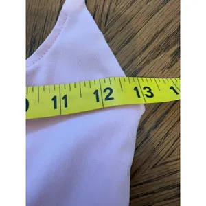 Lucy In The Sky Pink Ruffle Bow Back‎ Mini Dress Small Bodycon Party Homecoming thumbnail 4