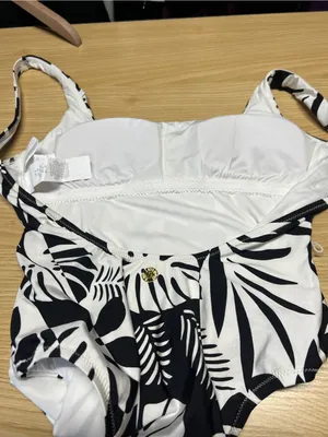 Sunshine79 Optic Tropic One-Piece Swimsuit - Black & White thumbnail 12