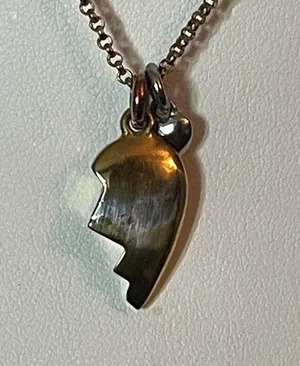 Juicy Couture Friends Forever half heart necklace thumbnail 5