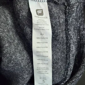 Fabletics Black Yukon Dress Size Small Black Knit Mini Dress with Hoodie thumbnail 8