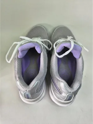 Reebok Easy Tone Rocker Sole Toning Sneakers Gray & Purple 8.5 thumbnail 8