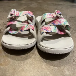 Chacos Women's Chillos Sandal Slide Light Tie Dye Size 9 Adjustable Strap thumbnail 12