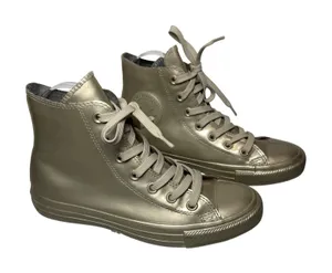 Converse Counter Climate All Star Hi Top Water Repellent Sneakers Gold Size‎ 6.5 thumbnail 1