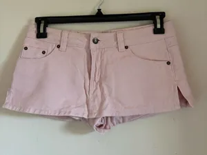 Edikted Skirt Denim Low-Ride Mini thumbnail 1