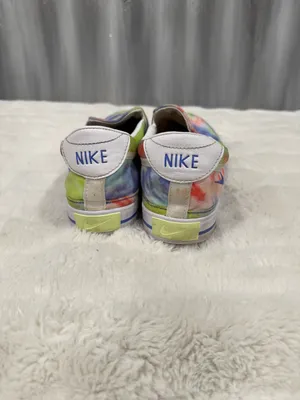 Nike Court Legacy Print Slip On Tye Dye Size 9.5 thumbnail 5