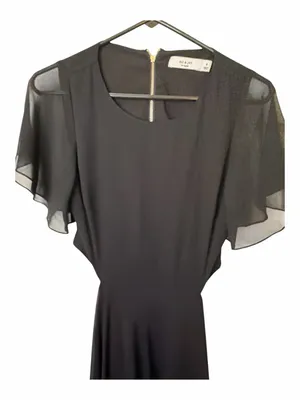 Ali & Jay Bohemian Rhapsody Black Cutout High-Low Dress size small NWT thumbnail 3