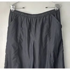 Nike Track Pants Size Medium Black Lined Gorpcore Streetwear Athletic Wind Baggy thumbnail 2