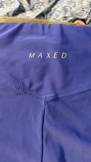 MAXED Elite High-Performance Electric Blue Leggings - Long Tall Version thumbnail 5