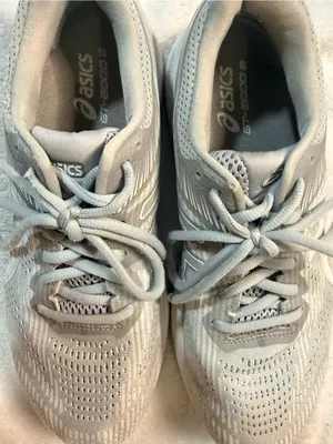 Asics Light Gray Athletic Sneakers thumbnail 3
