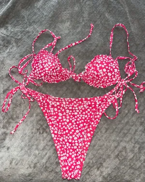 Ditsy Floral Bikini Multi Size XS thumbnail 1