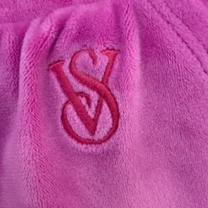 Victoria’s Secret On Pointe Pink Velour High Rise Drawstring Joggers Size Medium thumbnail 5