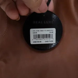 OFFLINE by Aerie Real Luxe Brown Faux Leather High Rise Leggings M thumbnail 5