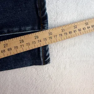 Disclosure 0/24 Jeans Flare Bootcut Dark Wash Stretch Denim Pant Blue Flattering thumbnail 13
