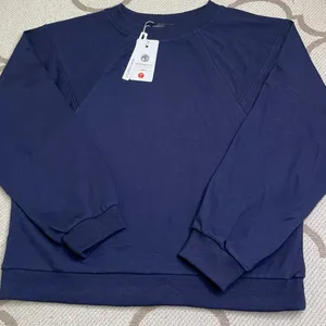 MEROKEETY Crewneck Sweatshirt Long Sleeve Pullover Casual Cozy Top Size L NWT thumbnail 1