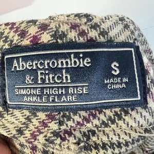 Vintage Abercrombie & Fitch Plaid Pants Sz Small Preppy Academia‎ thumbnail 3