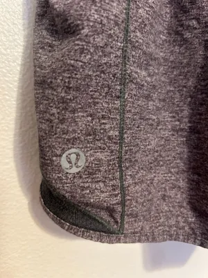 Lululemon Hotty Hot Shorts - heather gray thumbnail 3