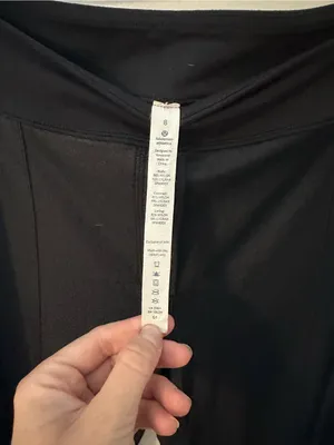 Lululemon Shine trouser black 8 medium thumbnail 3