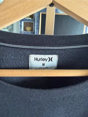 Hurley Black Crewneck‎ Sweatshirt thumbnail 3