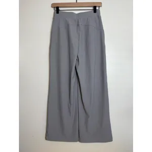 Halara‎ Flex MicroWaffle Wide Leg Pants Grey High Waisted XS NWT thumbnail 2