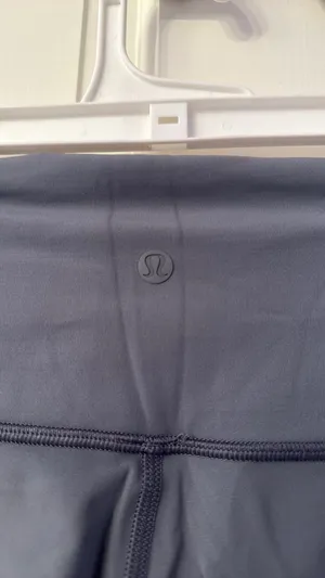 Lululemon Grey Ribbed Sides Leggings thumbnail 3