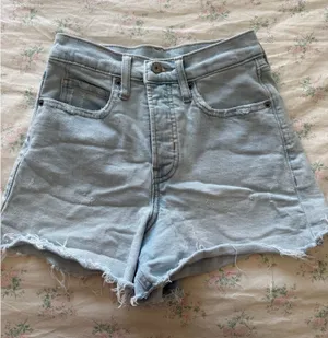 Old Navy Jean Shorts Sky-Hi A-Line thumbnail 1
