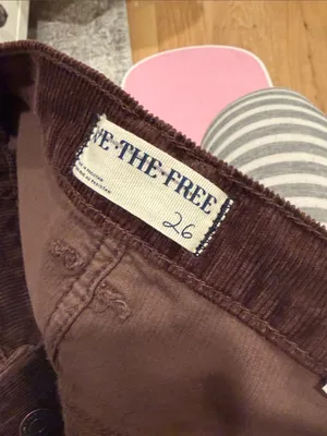 We The Free Risk‎ Taker Cord Straight Leg in Chocolate Truffle 26 thumbnail 5