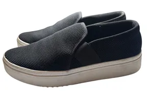 Eileen Fisher‎ Womens Black Mesh Slip On Platform Sneakers Size 7 Comfort Casual thumbnail 1