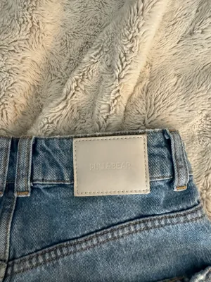 Pull & Bear Blue Mom Jean Short thumbnail 6