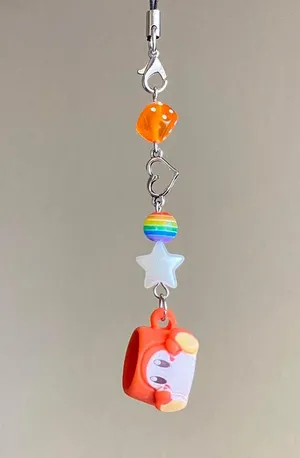 Handmade Kawaii game anime mug phone strap/bag charm/keychain/room&car decor🧡 thumbnail 3
