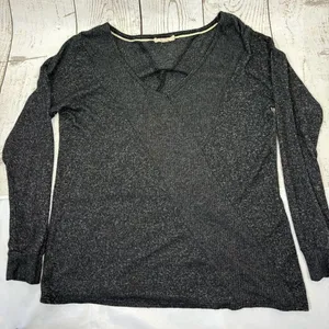 ‼️final must bundle‼️ Peyton Primrose Comfy Thin Knit Pullovert Gray Charcoal Gray Size M thumbnail 2