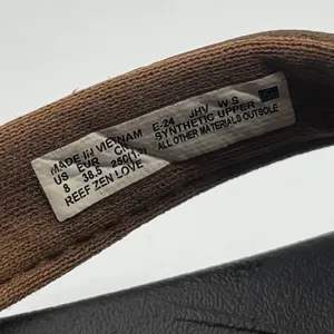 Reef Zen Love Womens Flip Flop Sandals Brown Black Size 8 Comfort Beach Thong thumbnail 6