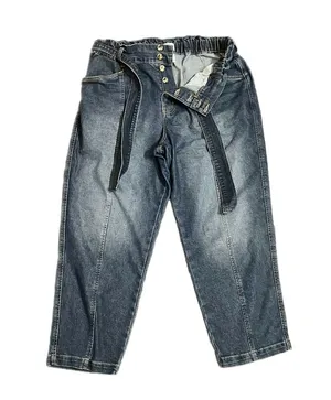 (3 for $25) Time and Tru Denim Jeans Paperbag High-Rise Button Fly Size 16 thumbnail 1