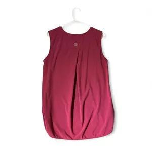 5.11 Tactical Womens Sleeveless V-Neck Utility Top‎ Berry Wine Red Size Large thumbnail 2