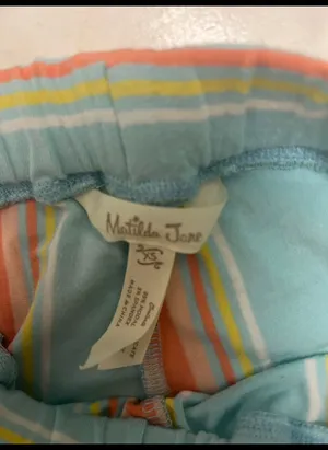Matilda Jane Womens 2 Pc Set Pastel Colors Short Sleeve T-Shirt & Shorts XS thumbnail 10