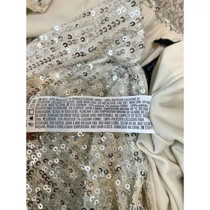 Forever 21 medium crop top sequin outfit knot front skirt set SK2 3392 thumbnail 8