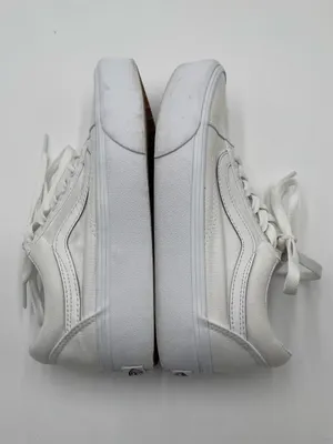 VANS Old Skool Platform White Shoes Women’s Size 7 Unisex Skate Sneakers Casual thumbnail 11